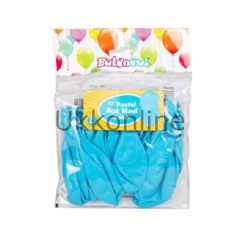 BALONEVİ BALON AÇIK MAVİ 12inc 25 Lİ