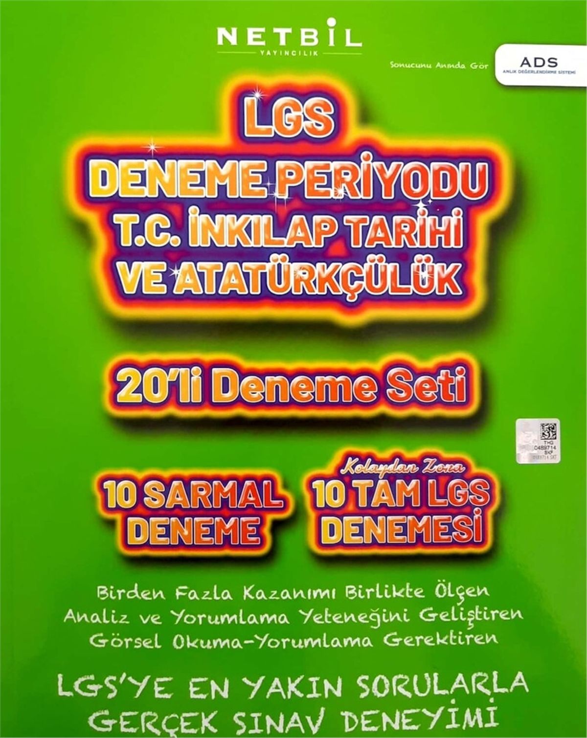 8.SINIF INKILAP TARİHİ VE ATATÜRKÇÜLÜK 20'Lİ DENEME PERİYODU