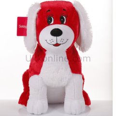 1289KR KÖPEK UZUN KULAKLI 41CM KIRMIZI