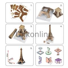 NECO 3D PUZZLE C044H EYFEL KULESİ-FRANSA