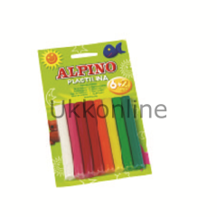 ALPİNO PLASTİLİN 8 Lİ BLS SİLİNDİR 12 gr