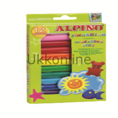 ALPİNO PLASTİLİN 12 Lİ SİLİNDİR KUTU