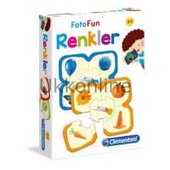 Clementoni 64282 Oyna Öğren Foto Fun Renkler