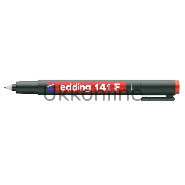 EDDİNG PERMANENT KALEM E-141 F KIRMIZI