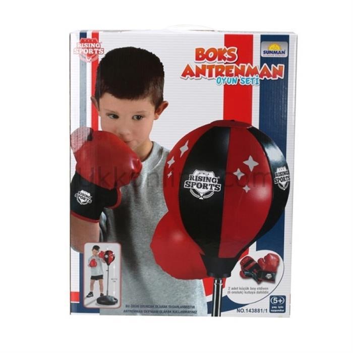 Sunman 00000459 Boks Antreman Set Ayaklı Top