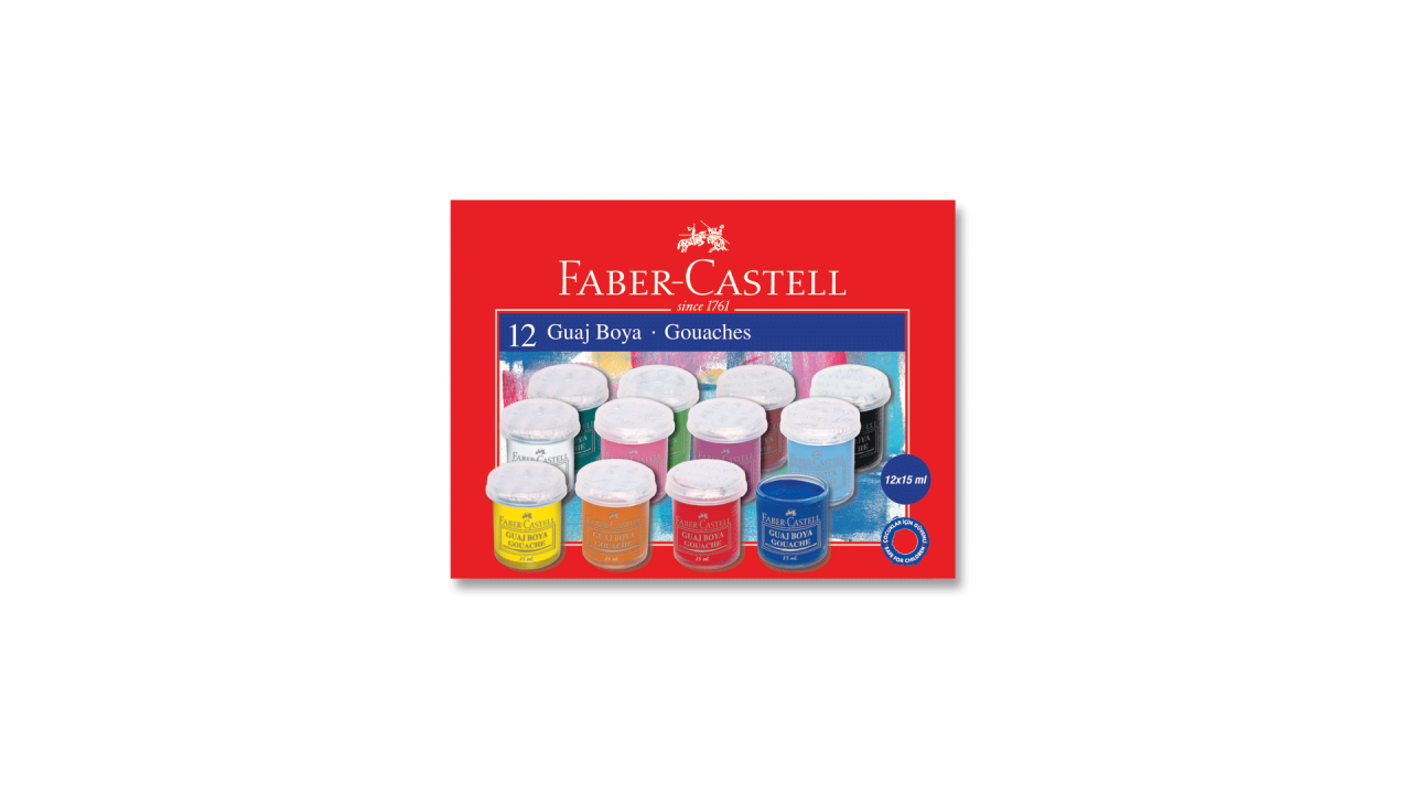 FABER 12 RENK GUAJ BOYA 5170160401