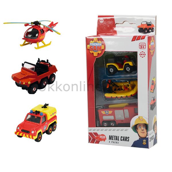 3099629 FIREMAN SAM 3 PACK 2-ASST