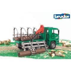 Bruder Man 02769 Kütük Taşıyıcı Kamyon