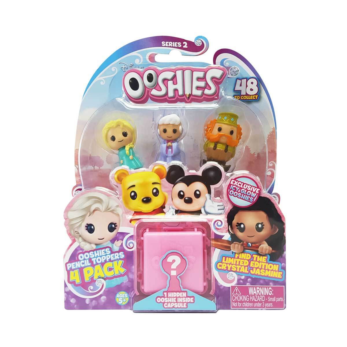 Ooshies Disney Mini Figür 4'lü Paket