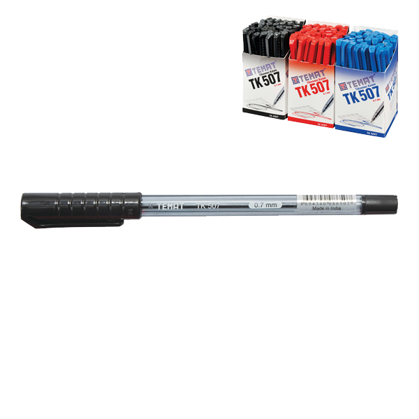 TEMAT TÜKENMEZ KALEM 0,7MM SİYAH TK-507