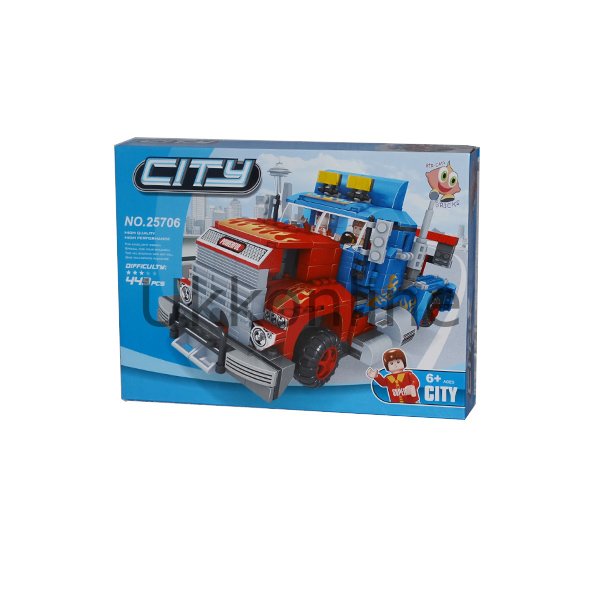0131-25706-K BRICKS 449 PARÇA  CITY SETİ