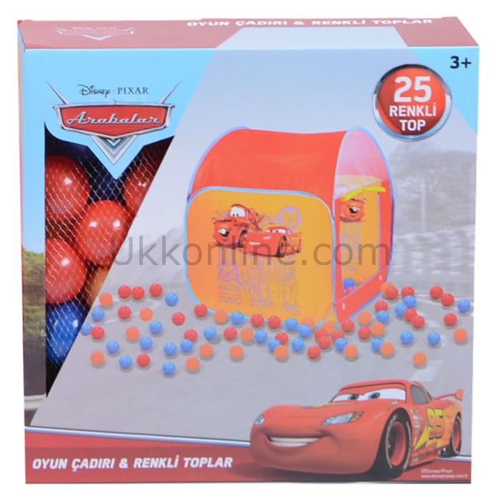 Mercan 47435 Cars Pop-Up Çadır+25 Top
