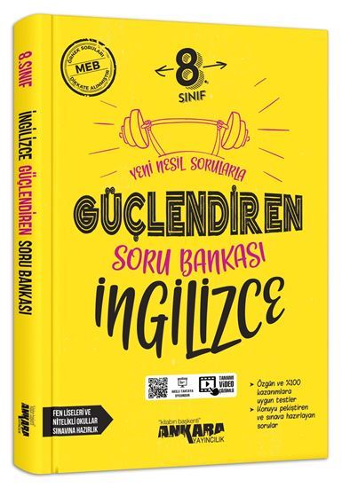 8.SINIF GÜÇLENDİREN İNGİLİZCE SORU BANKASI ANKARA YAYINCILIK