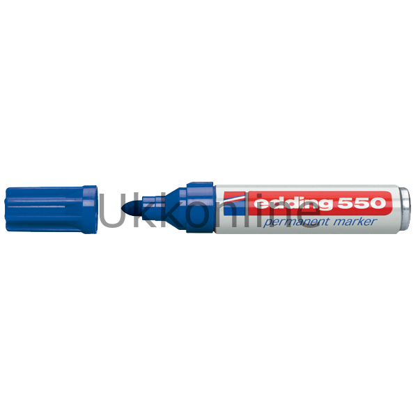 EDDİNG PERMANENT MARKÖR E-550 MAVİ