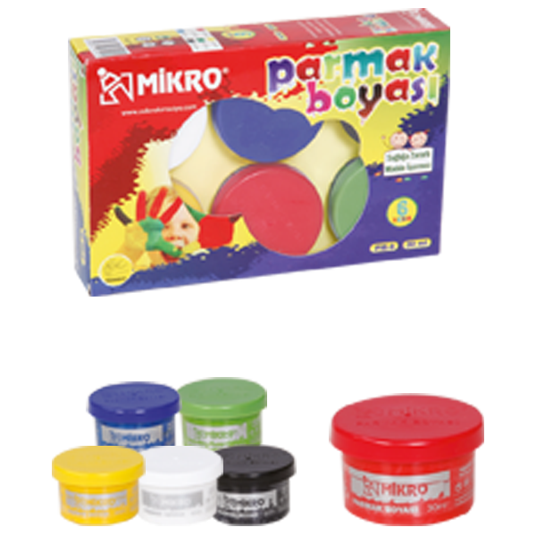 MİKRO PARMAK BOYA PM 6 25 ml.