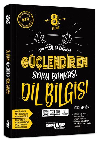 8.SINIF ORTAOKULLAR İÇİN GÜÇLENDİREN DİL BİLGİSİ ANKARA YAYINCILIK