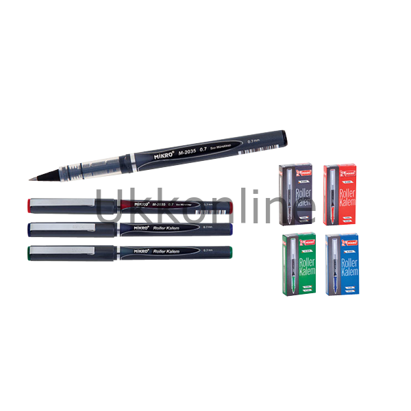 MİKRO ROLLER KALEM 0,7MM SİYAH M-2035