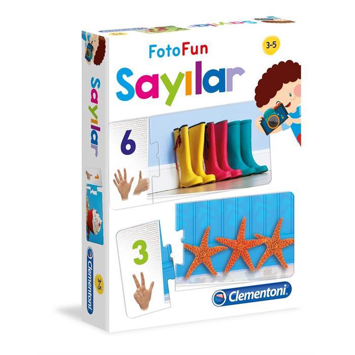 Clementoni 64281 Oyna Öğren Foto Fun Sayılar