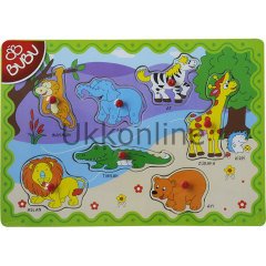 BU-BU AHŞAP PUZZLE HAYVANLAR