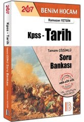 2017 KPSS Tarih Tamamı Çözümlü Soru Bankası Benim Hocam Yayınları
