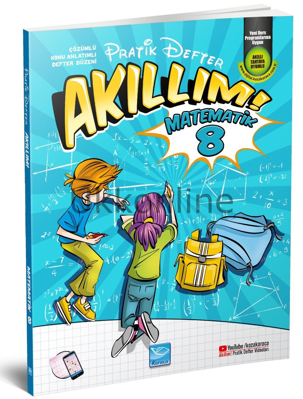 8.SINIF AKILLIM MATEMATİK PRATİK DEFTER KARACA YAYINLARI
