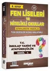 8. SINIF FEN LİSELERİ VE NİTELİKLİ OKULLAR TÜM DERSLER KONU MODÜL 4 İNKİLAP TARİHİ