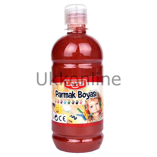 LETS PARMAK BOYA 500 ml KAHVE