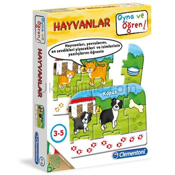 64240 HAYVANLAR /OynaÖğren +3 yaş