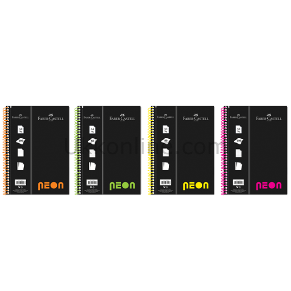 FABER OKUL DEFTER NEON SPR PP KPK A4 80YP KARELİ