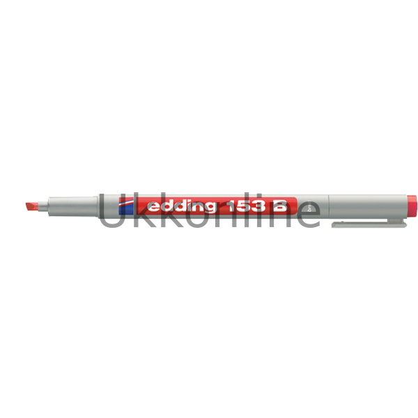 EDDİNG PERMANENT KALEM E-153 B KIRMIZI