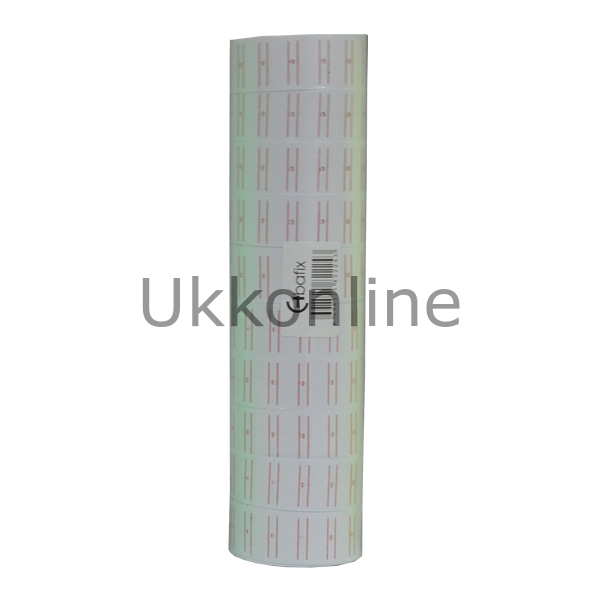 BAFİX MAKİNE ETİKETİ BEYAZ