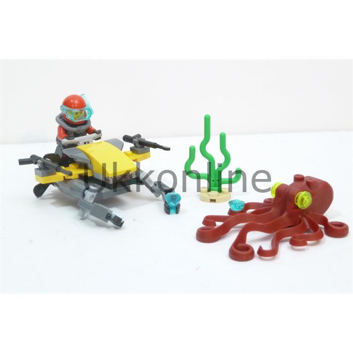 LEGO CITY DENIZ ALTI 60090 SCUBA SCOOTER-10