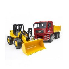 BR02752 MAN KAMYON DAMPERLİ  ve FR130 KEPÇE