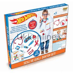 564956FR HOTFWHEELS  DOKTOR SETİ SESLİ IŞIKLI