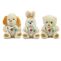 253/30 PEL. AYI-TAVŞAN-KÖPEK 30CM