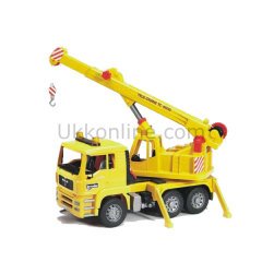 BR02754 MAN VİNÇLİ KAMYON (SARI)