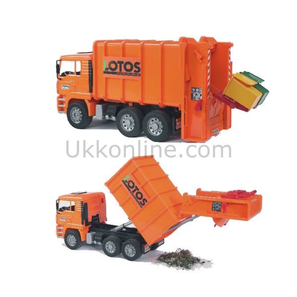 BR02762 MAN ÇÖP KAMYONU (TURUNCU)