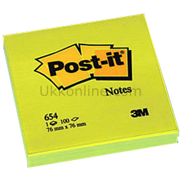 POSTİT NOT KAĞIT 654 76-76 SARI
