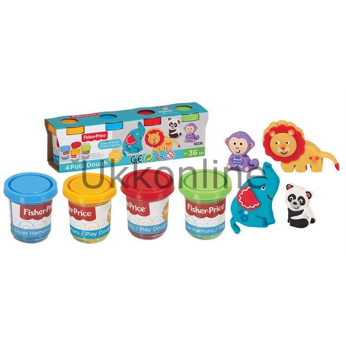 Fen 03236 Fisher Price 4'Lü Oyun Hamur Set 224 gr