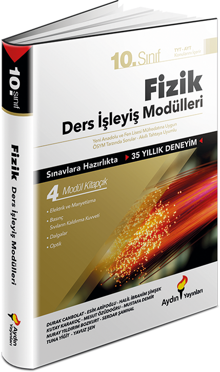 10. Sınıf Aydın Fizik Ders İşleyiş Modülleri Aydın Yayınları