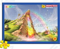 520 ADELAND ÇERÇEVELİ PUZZLE 35pcs 24lü Stand 4345445100000 /Adel
