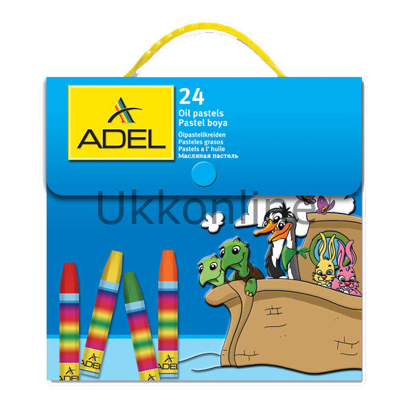 ADEL PASTEL BOYA 24 RENK ÇANTALI