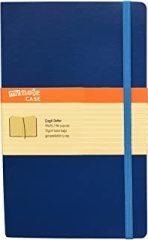 MYN300-B-Ç MYNOTE CASE 19X25  DEFTER 96 YP. ÇİZGİLİ KOYU MAVİ SERT KAPAK