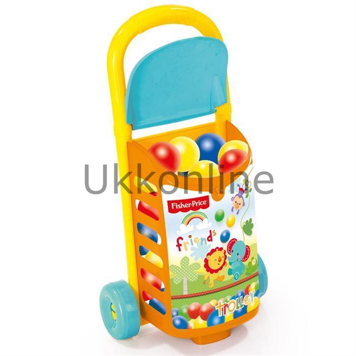 Dolu Fisher Price 1814 Çek Çek Araba ve Toplar
