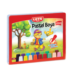 LETS PASTEL BOYA 18 RENK ÇANTALI