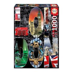 16786/EDU 1000pcs LONDON COLLAGE /Educa /1000 parça puzzle