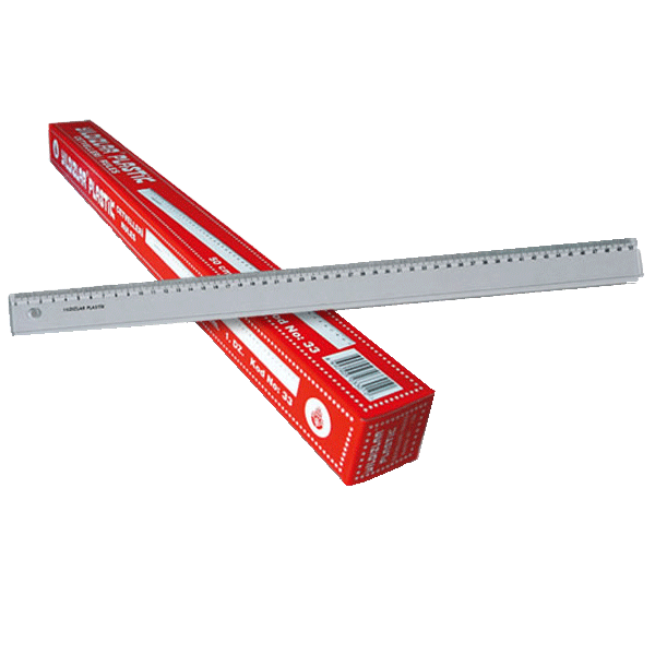 YILDIZLAR CETVEL PLASTİK 50cm 33