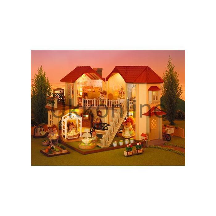 Sylvanian 2752 City House W Lights