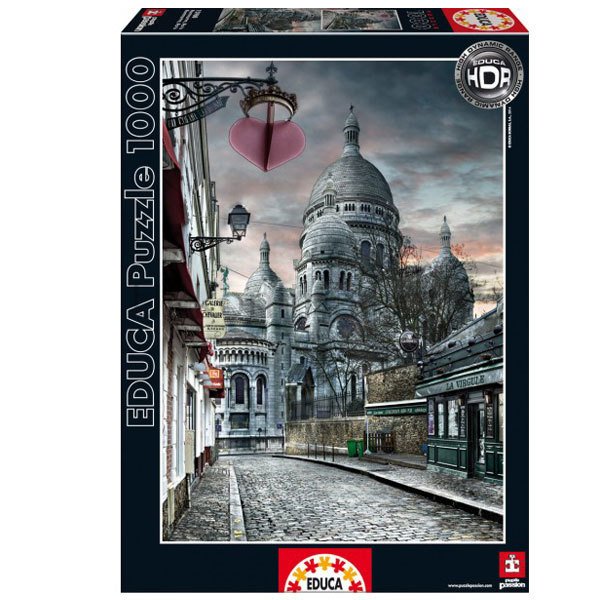 15980/EDU 1000pcs MONTMARTRE PARIS /Educa /1000 parça puzzle