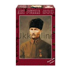 4158/ART 500 prc BAŞKOMUTAN G. MUSTAFA KEMAL / 500 Parça Puzzle